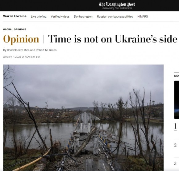 The Washington Post: Время не на стороне Украины